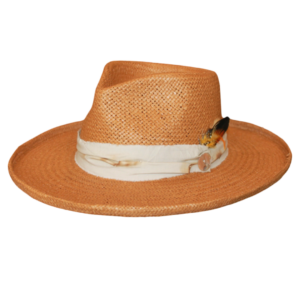 straw fedora hat